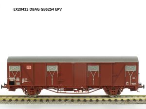 DBAG Gbs 254 G�terwagen mit DGAG- Emblem - Exact Train EX20413 Spur H0